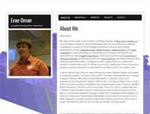 Tablet Screenshot of evanoman.com